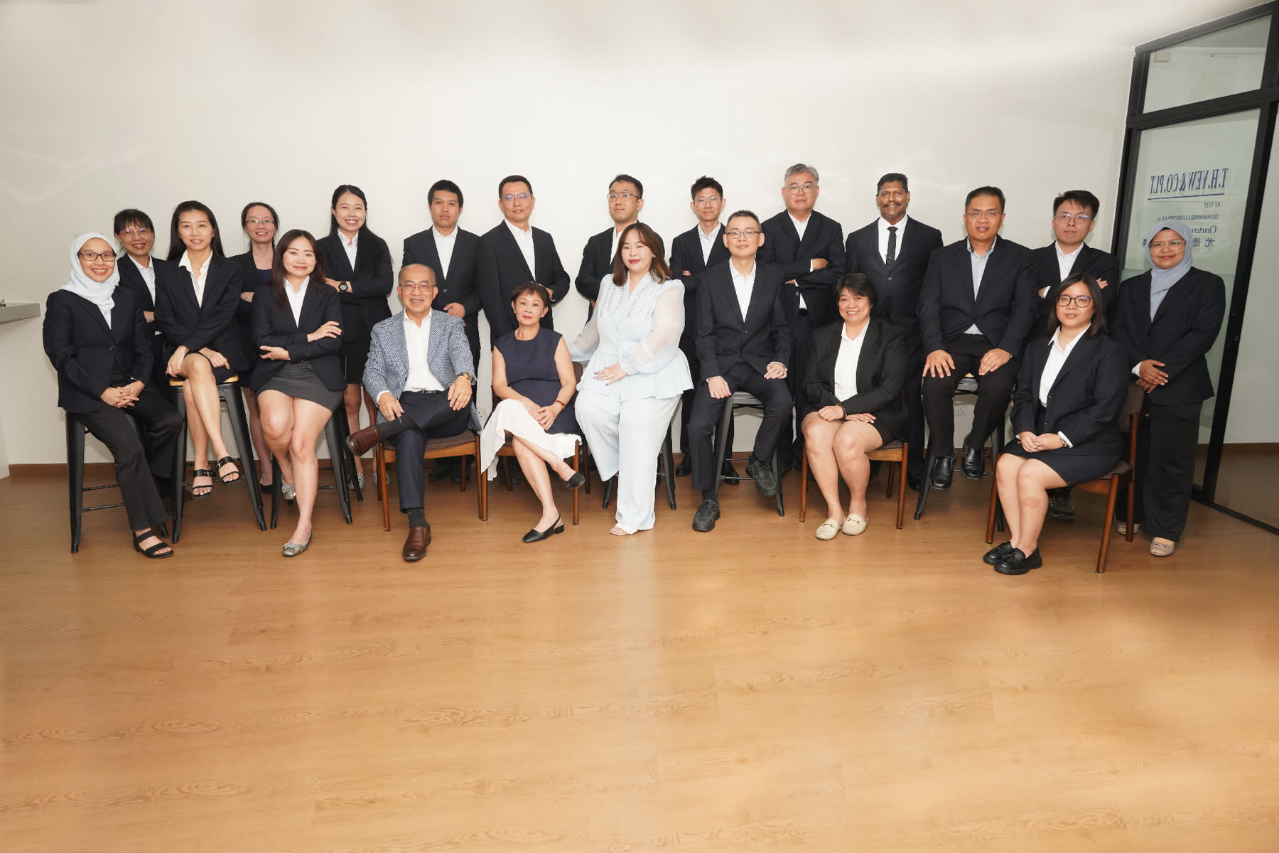 T.H. Yew & Co. team group photo