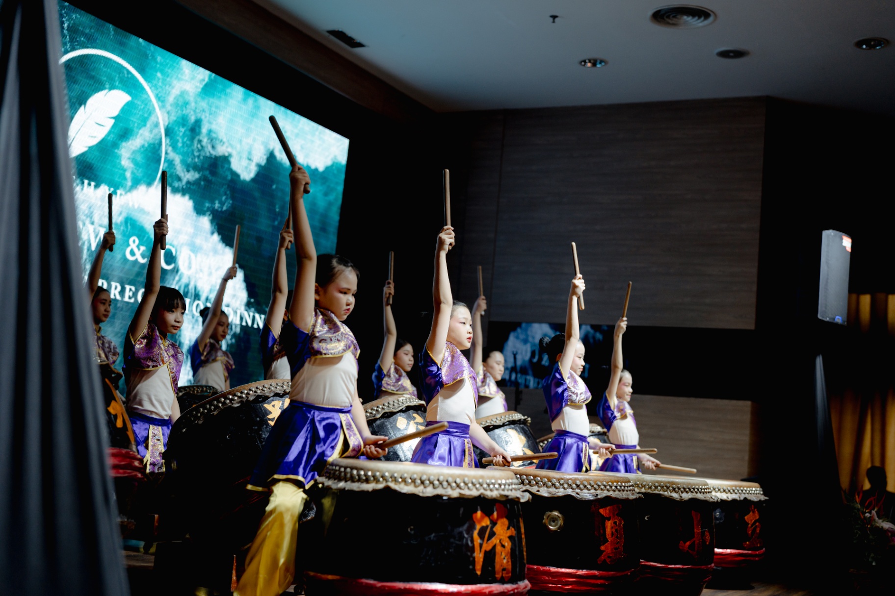 24 Festive Drums performance by SJK(C) Ave Maria Convent Ipoh students